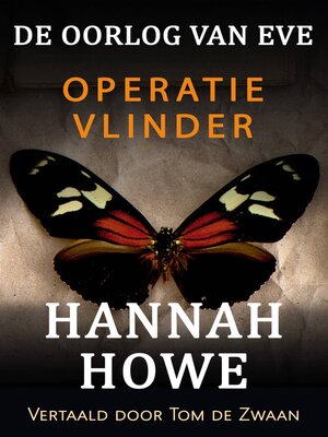 cover image of De Oorlog van Eve--Operatie Vlinder